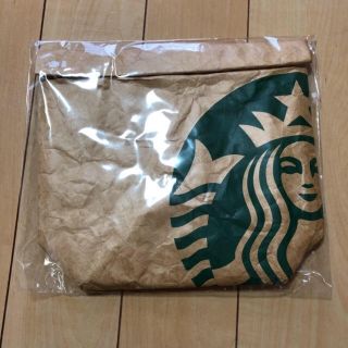 スターバックスコーヒー(Starbucks Coffee)のStarbucks  紙袋風 保冷バッグ(日用品/生活雑貨)