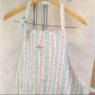 キャスキッドソン(Cath Kidston)のキャスキッドソン エプロン ストライプ フランフラン アフタヌーンティー(収納/キッチン雑貨)