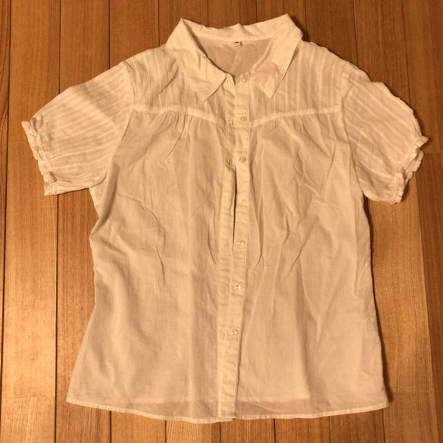 MUJI (無印良品)(ムジルシリョウヒン)の無印 レディースのトップス(シャツ/ブラウス(半袖/袖なし))の商品写真