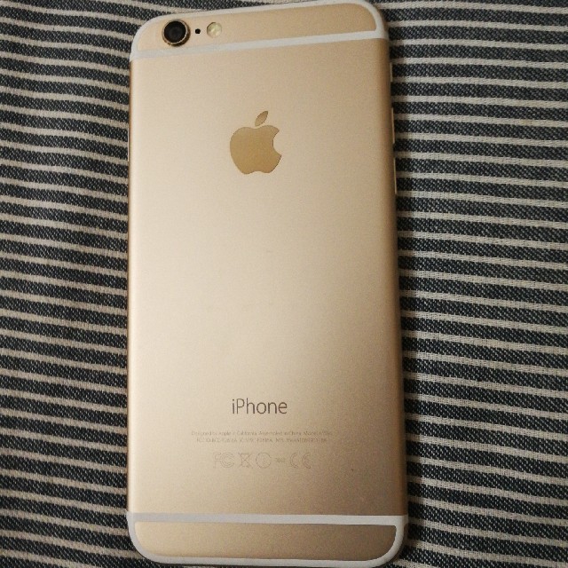 美品 iphone6 16gb softbank ゴールド