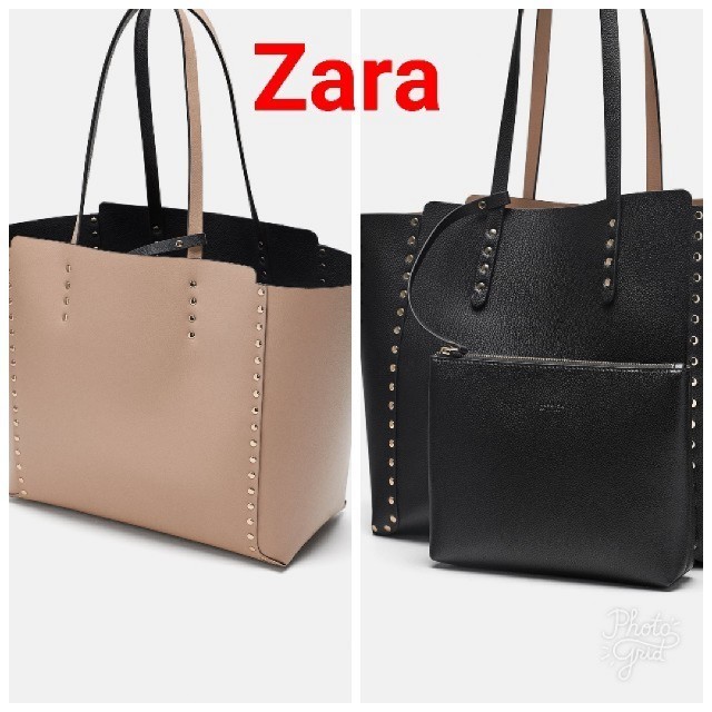 ZARA(ザラ)の専用ゆーたろ様　ZARAトートバッグ レディースのバッグ(トートバッグ)の商品写真