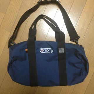 アウトドア(OUTDOOR)のOUTDOOR ドラム型2wayバッグ(ボストンバッグ)