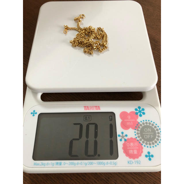 大人女性の K18 ネックレス 20.1g 金 ネックレス 大人女性の K18 ネックレス 20.1g 金 ネックレス