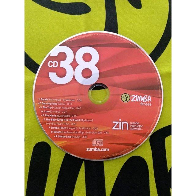 Zumba - ZUMBA ズンバ ZIN38 CD&DVD インストラクター専用 希少の通販