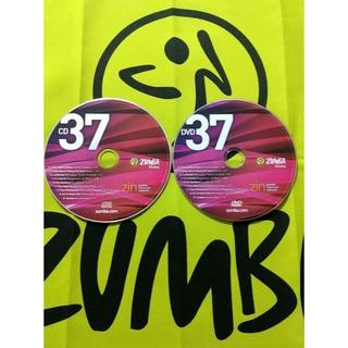 ズンバ(Zumba)のZUMBA　ズンバ　ZIN37　CD＆DVD　インストラクター専用　希少(スポーツ/フィットネス)