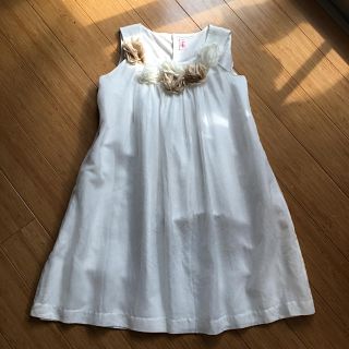 シモネッタ(Simonetta)の美品＊il gufo イルグッフォ  コットンシルクワンピース(ワンピース)