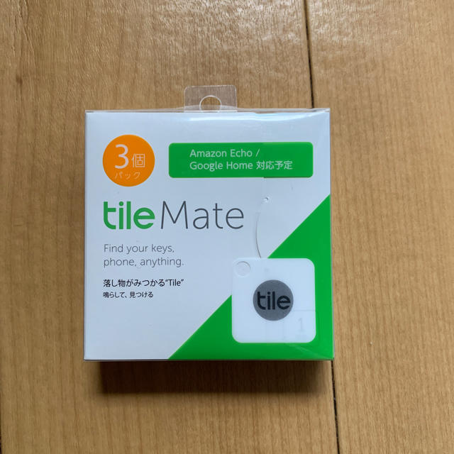 Softbank(ソフトバンク)のtile  Mate 3個バック 新品 スマホ/家電/カメラのスマホ/家電/カメラ その他(その他)の商品写真