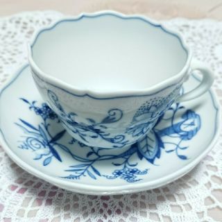 マイセン(MEISSEN)の週末値下げ マイセンブルーオニオンカップ＆ソーサー(食器)