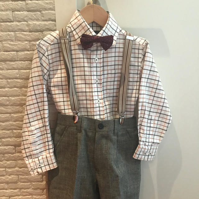 キッズ  フォーマルセット キッズ/ベビー/マタニティのキッズ服男の子用(90cm~)(ドレス/フォーマル)の商品写真