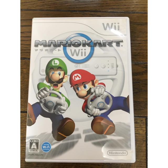 Wii(ウィー)のマリオカート wii エンタメ/ホビーのゲームソフト/ゲーム機本体(家庭用ゲームソフト)の商品写真