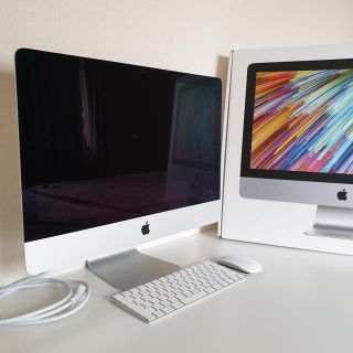 マック(Mac (Apple))の【現行モデル/開封設置のみ】Apple 21.5インチ iMac(デスクトップ型PC)