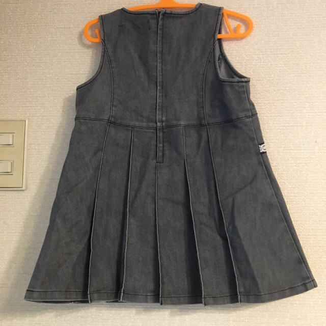 pom ponette(ポンポネット)のワンピース ジャンパースカート キッズ/ベビー/マタニティのキッズ服女の子用(90cm~)(ワンピース)の商品写真