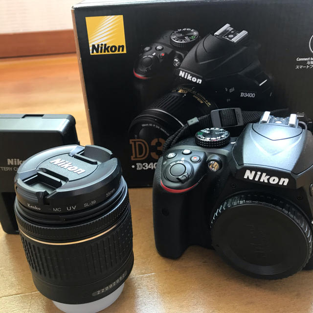 Nikon(ニコン)のnikon D3400 ニコン 一眼レフ カメラ 取り置き スマホ/家電/カメラのカメラ(デジタル一眼)の商品写真