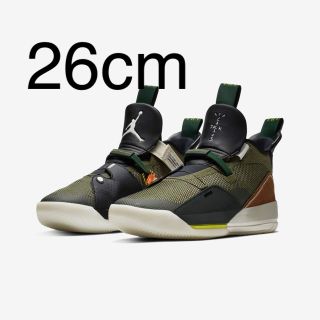 ナイキ(NIKE)の26cm NIKE AIR JORDAN33 TRAVIS SCOTT 新品(スニーカー)