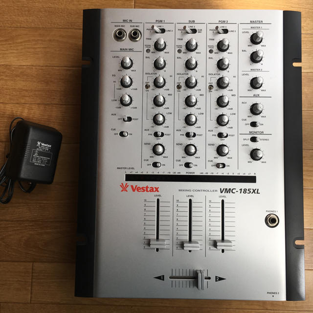 Vestax DJミキサー VMC-185XL PMC 46 アイソレーター