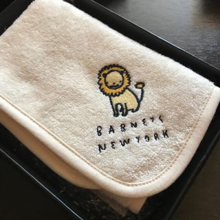 バーニーズニューヨーク(BARNEYS NEW YORK)のBARNEYS NEW YORK オーガニックコットン ハンドタオル(タオル/バス用品)