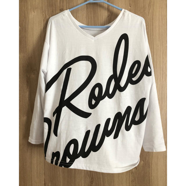 RODEO CROWNS WIDE BOWL(ロデオクラウンズワイドボウル)のロデオクラウンズ ロンティー レディースのトップス(Tシャツ(長袖/七分))の商品写真