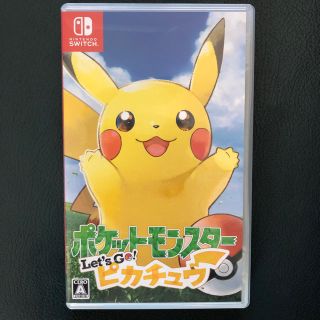 ニンテンドウ(任天堂)のポケットモンスターLet's go ピカチュウ(家庭用ゲームソフト)