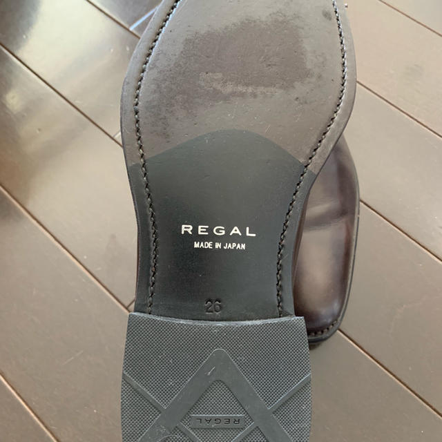 REGAL(リーガル)の。。K。。様専用【REGAL】 820R チャッカブーツ ダークブラウン メンズの靴/シューズ(ブーツ)の商品写真