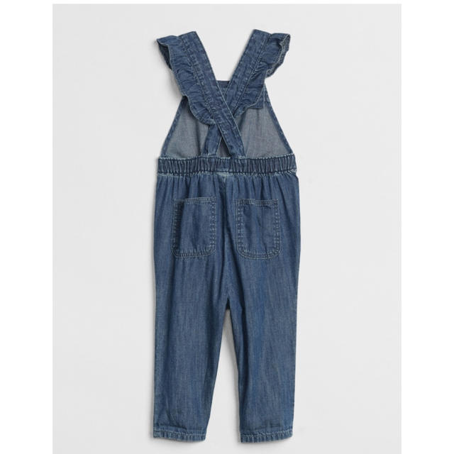 babyGAP(ベビーギャップ)のnon- non様 baby  GAP 肩フリル サロペット ロンパース 新品 キッズ/ベビー/マタニティのキッズ服女の子用(90cm~)(パンツ/スパッツ)の商品写真