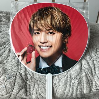 ジャニーズ(Johnny's)のNEWS Strawberry 手越祐也 うちわ(アイドルグッズ)