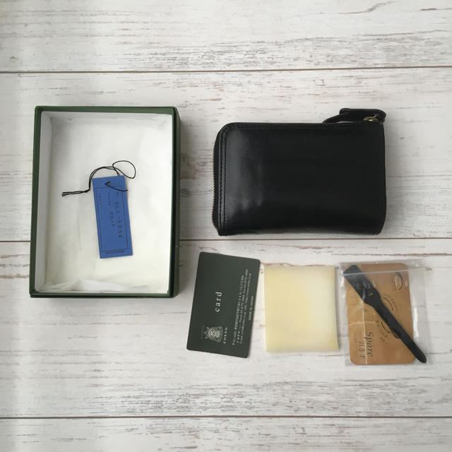 Corbo(コルボ)のセルルリ様専用 コルボ ミドルウォレット BLK 箱付き メンズのファッション小物(折り財布)の商品写真