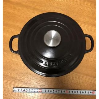 ルクルーゼ(LE CREUSET)のル・クルーゼ ココットロンド 20センチ(鍋/フライパン)