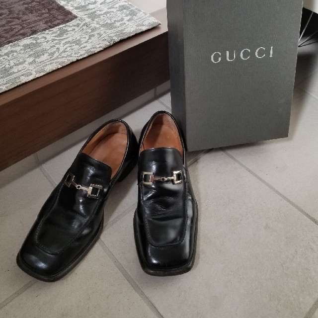 なりとコメ Gucci - GUCCI メンズビットローファー BK 26.5cm/41ハーフ
