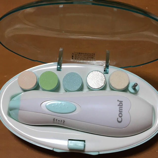 Combi mini(コンビミニ)のベビーレーベル ネイルケアセット キッズ/ベビー/マタニティの洗浄/衛生用品(爪切り)の商品写真