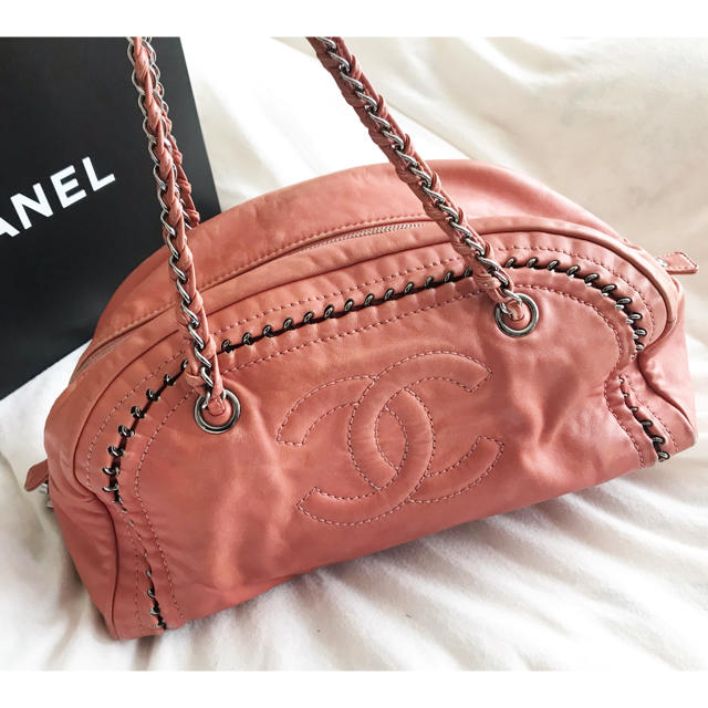 CHANEL(シャネル)のおそら様専用です♡シャネル ラグジュアリーライン ピンク ショルダーバッグ レディースのバッグ(ショルダーバッグ)の商品写真