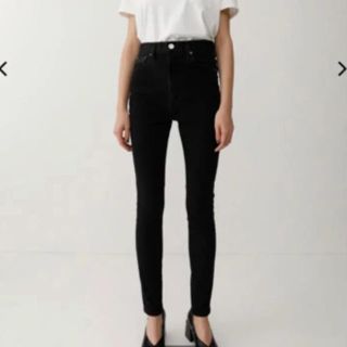 マウジー(moussy)の中古 MOUSSYリバーススキニーHW Rebirth BLACK SKINNY(スキニーパンツ)