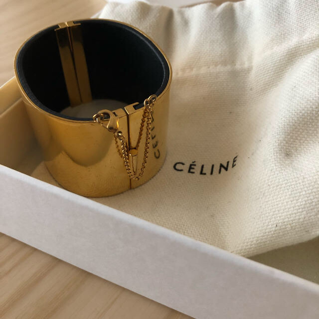 新品販売品 セリーヌ CELINE マンシェットバングル ブレスレット