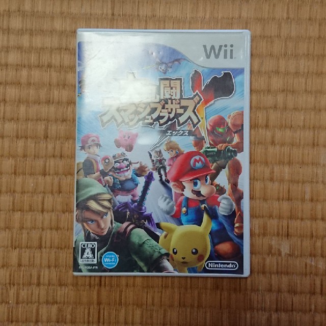 Wii(ウィー)の大乱闘 スマッシュブラザーズX  スマブラ エンタメ/ホビーのゲームソフト/ゲーム機本体(家庭用ゲームソフト)の商品写真