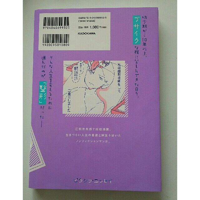 【中古】漫画・自分の顔が嫌すぎて、整形に行った話【愛内あいる】 エンタメ/ホビーの漫画(その他)の商品写真