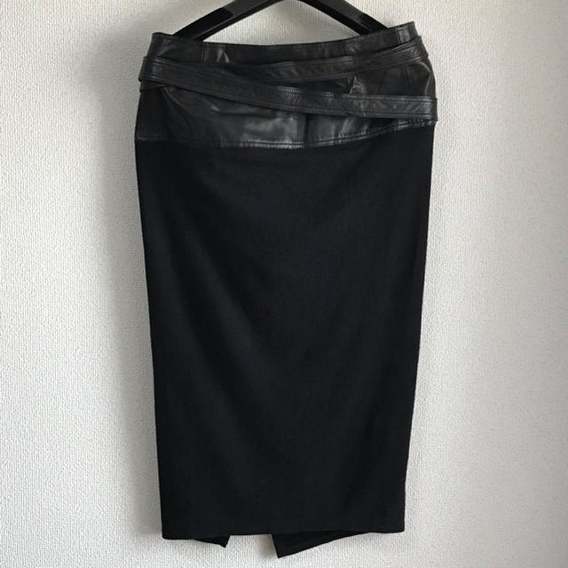 Donna Karan(ダナキャラン)のダナキャラン、スカート、レザーお値下げしました❤️ レディースのスカート(ロングスカート)の商品写真