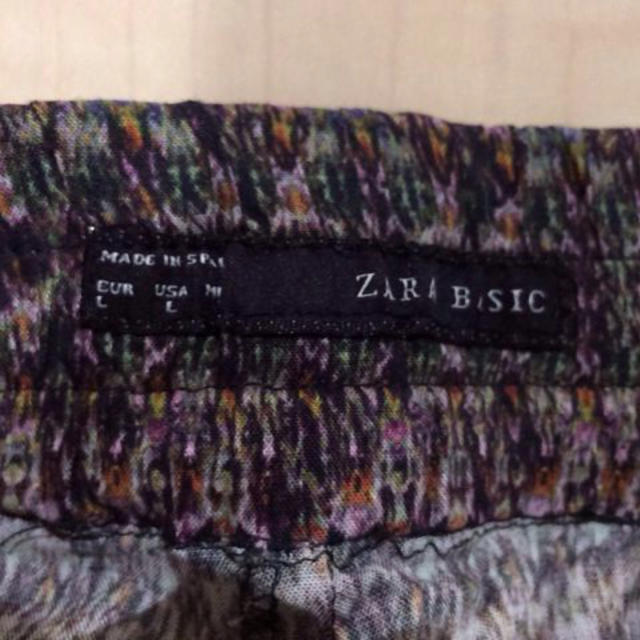 ZARA(ザラ)のzara柄パンツ レディースのパンツ(サルエルパンツ)の商品写真