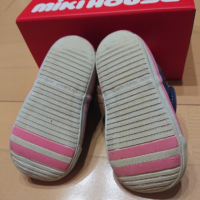 mikihouse(ミキハウス)のmikihouse 14㎝ スニーカー キッズ/ベビー/マタニティのベビー靴/シューズ(~14cm)(スニーカー)の商品写真