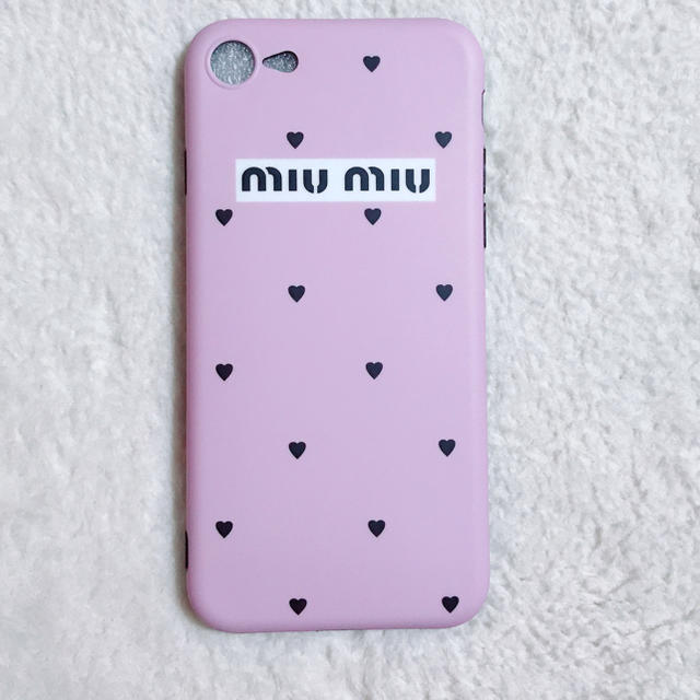 miumiu - miumiu風♡iPhoneケースの通販 by めいち's shop｜ミュウミュウならラクマ