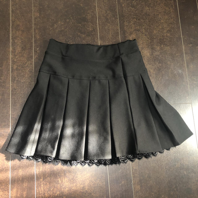 WEGO(ウィゴー)のブラック プリーツスカート  レディースのスカート(ミニスカート)の商品写真