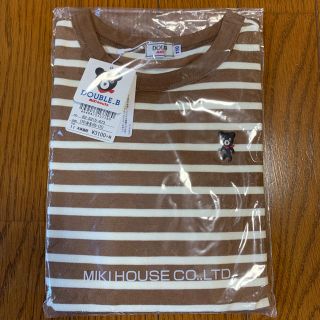 ダブルビー(DOUBLE.B)の☆彡 新品 ダブルビーロンＴ ブラウン size110(Tシャツ/カットソー)