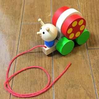 木製おもちゃ てんとう虫(知育玩具)