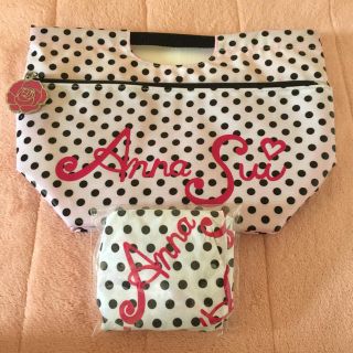 アナスイ(ANNA SUI)のアナスイ ミニバックとシャワーキャップ(ポーチ)