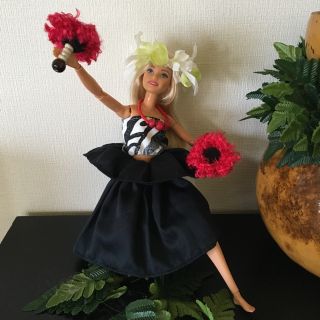 バービー(Barbie)のバービー人形 フラダンス衣装 ウリウリ【No.106】(人形)