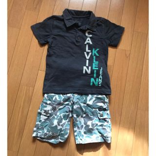 カルバンクライン(Calvin Klein)のぬんぬん様専用　カルバンクラインの上下セット 110-120(Tシャツ/カットソー)