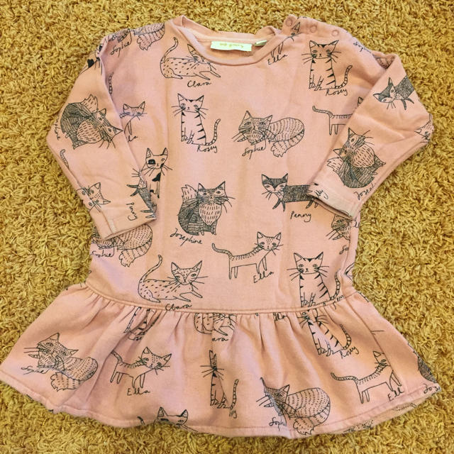 Bonpoint(ボンポワン)の専用  soft gallery  ワンピース  24M  90 キッズ/ベビー/マタニティのキッズ服女の子用(90cm~)(ワンピース)の商品写真