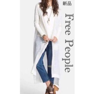 【新品】 FREE PEOPLE ロングカーディガンM(6)サイズ