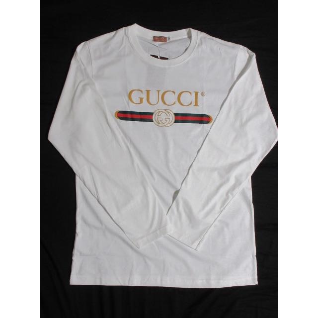 Gucci - 白 ロング/ロンTシャツ Sサイズの通販 by こーべー's shop｜グッチならラクマ