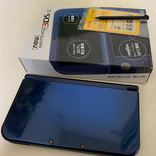 ニンテンドー3DS(ニンテンドー3DS)のnew 3DS LL メタリックブルー 本体(携帯用ゲーム機本体)