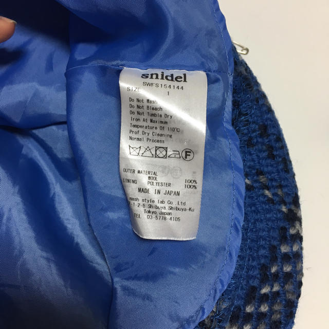 SNIDEL(スナイデル)のsnidel♡チェックスカート レディースのスカート(ミニスカート)の商品写真