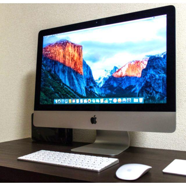 iMac 2013late 21.5インチ　純正マウス\u0026キーボード付き